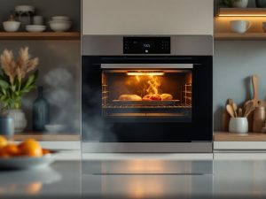 ¿Por qué huele a quemado mi horno al encenderlo?