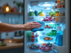 Cómo limpiar el frigorífico sin dañar superficies