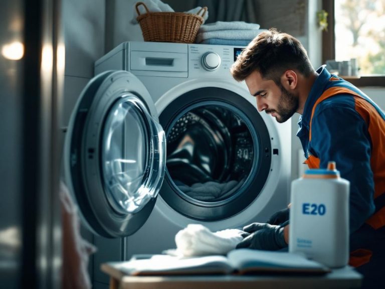 Error E20 en lavadoras Zanussi: causas y soluciones