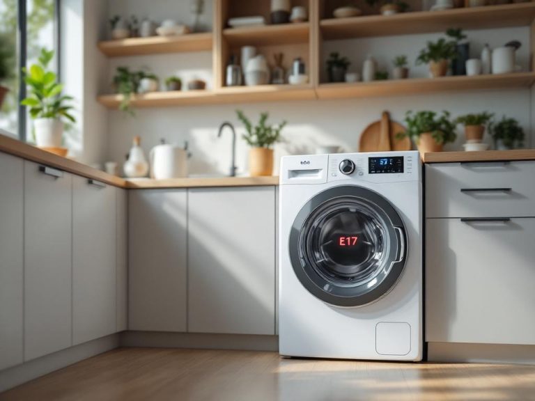 Error E17 en Lavadoras Beko: Causas y Soluciones